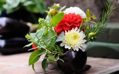 piatti fioriti