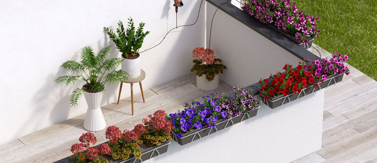 Guida: Come creare un impiando di irrigazione da balcone