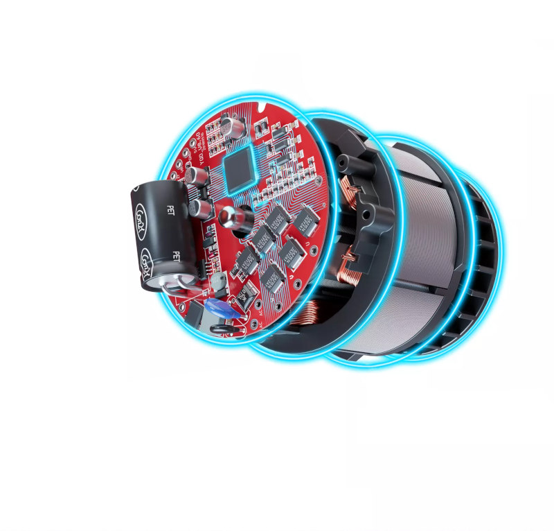 svettatoio a batteria Einhell motore