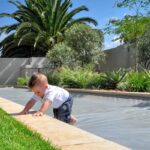Piscina sicura in giardino